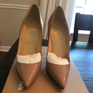 Christian Louboutin So Kate size 38 ½ nude